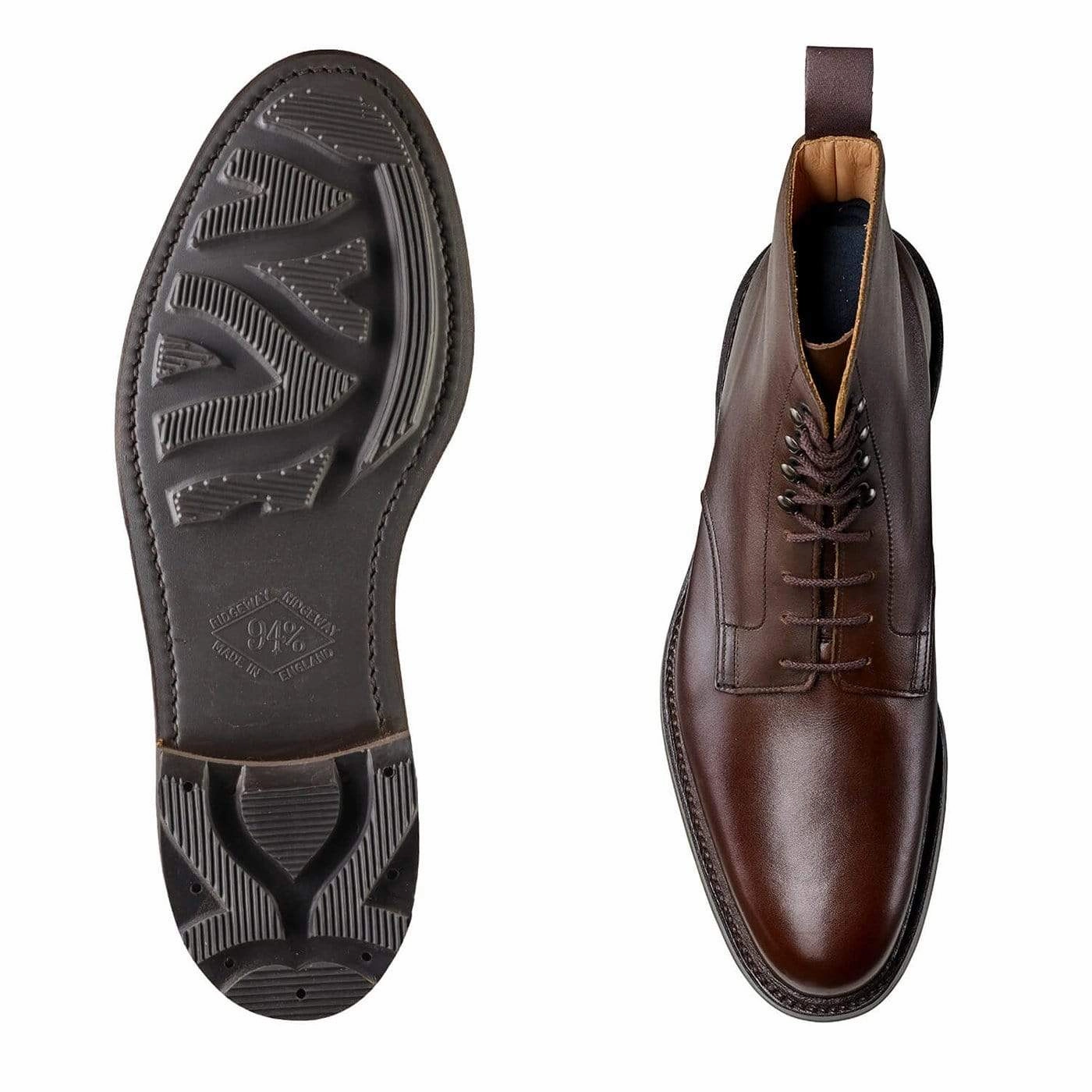 Orthopedic Design Subtle design Derwent 2 Dark Brown Wax Calf