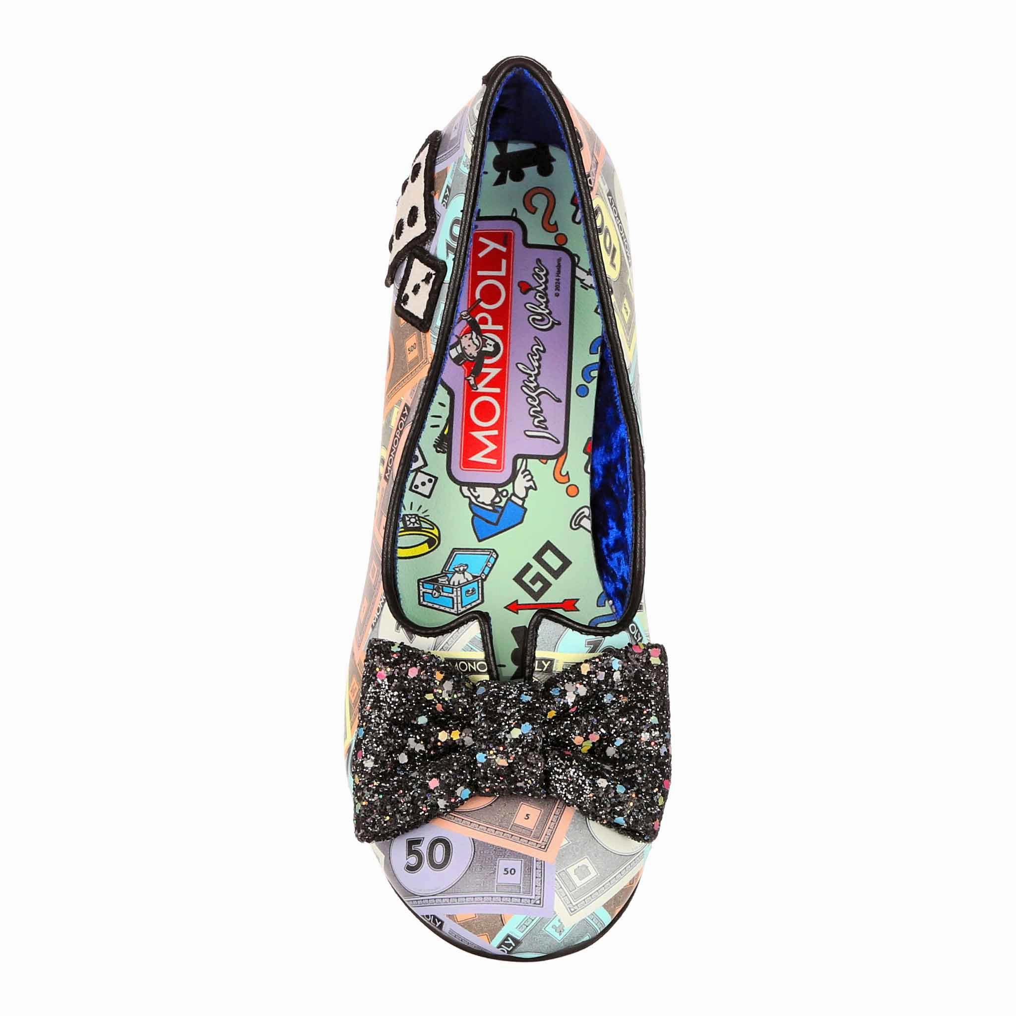 Retro Platform Heels Dice Dice Baby