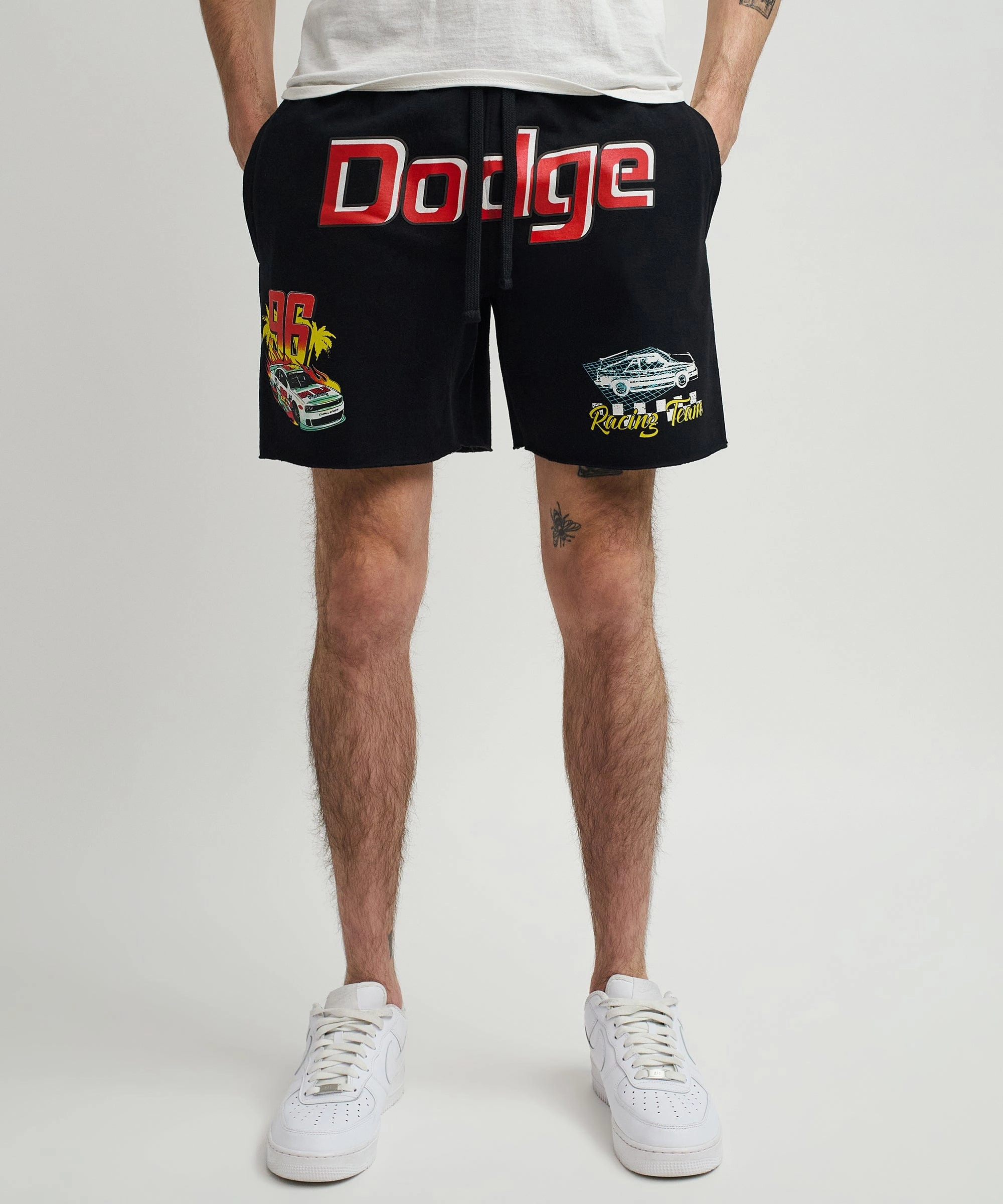 Dodge '96 Shorts - Black Modern Look Comfy Layer