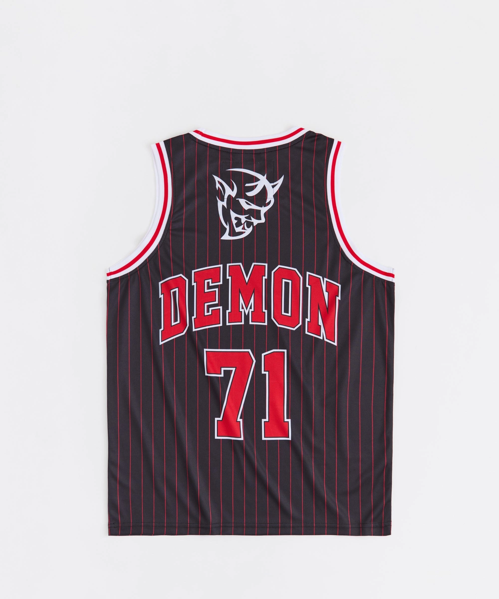 AntiStatic Treatment Dodge Demon Basketball Jersey - Black