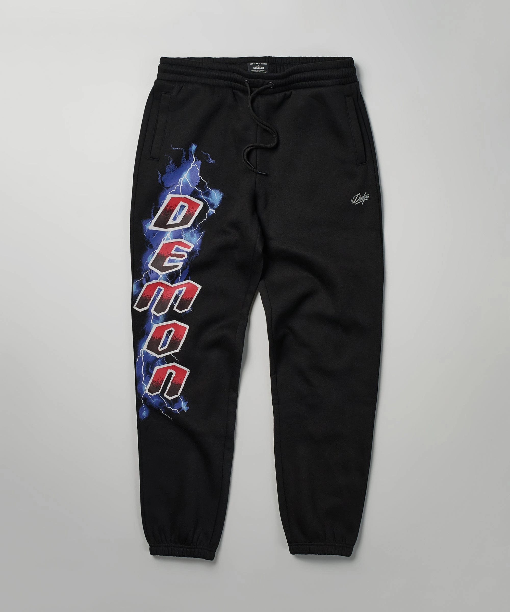 Dodge Demon Bolts Joggers - Black Supportive Fit