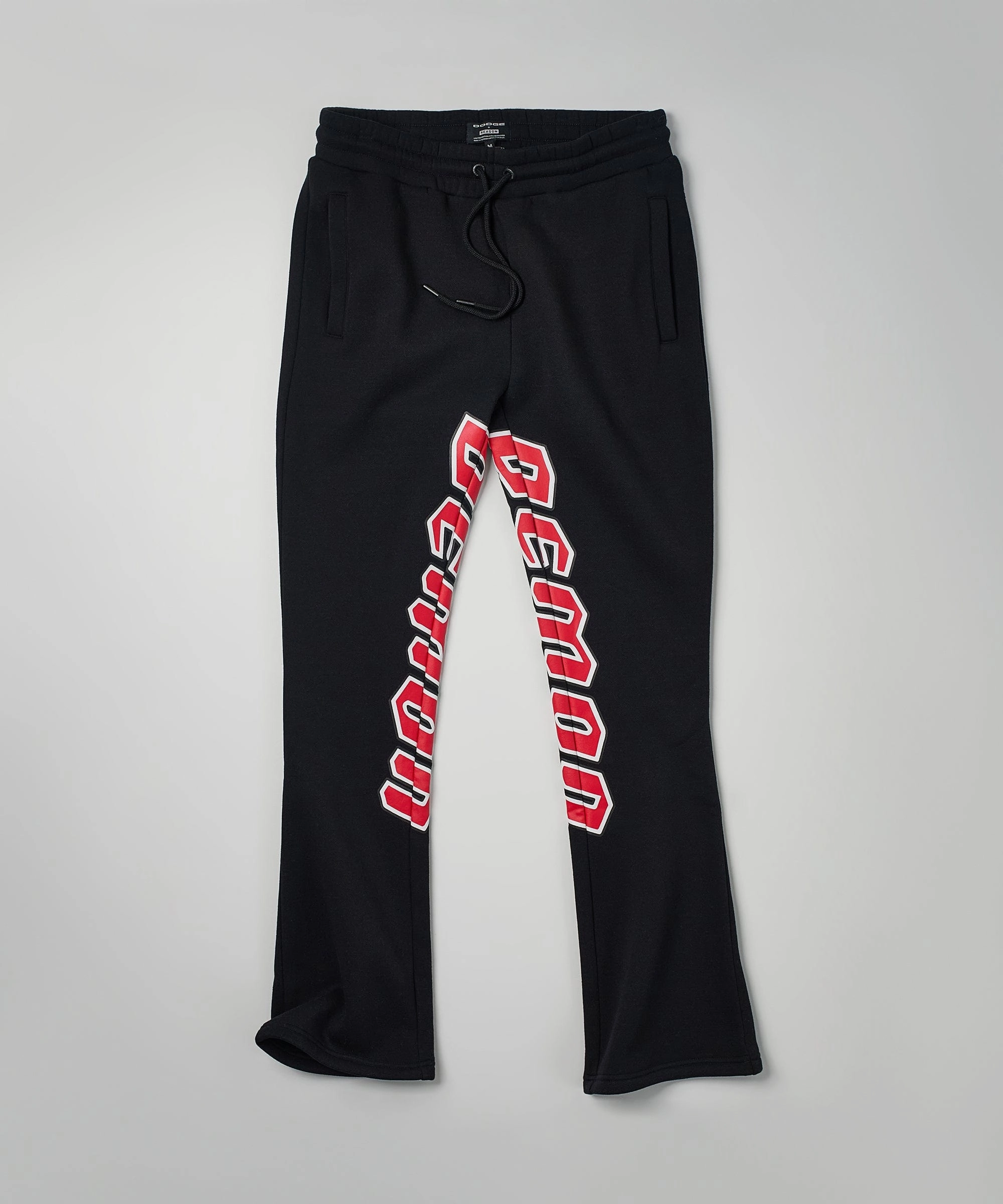Dodge Demon Flare Sweatpants - Black Low Maintenance AbrasionGuardTape