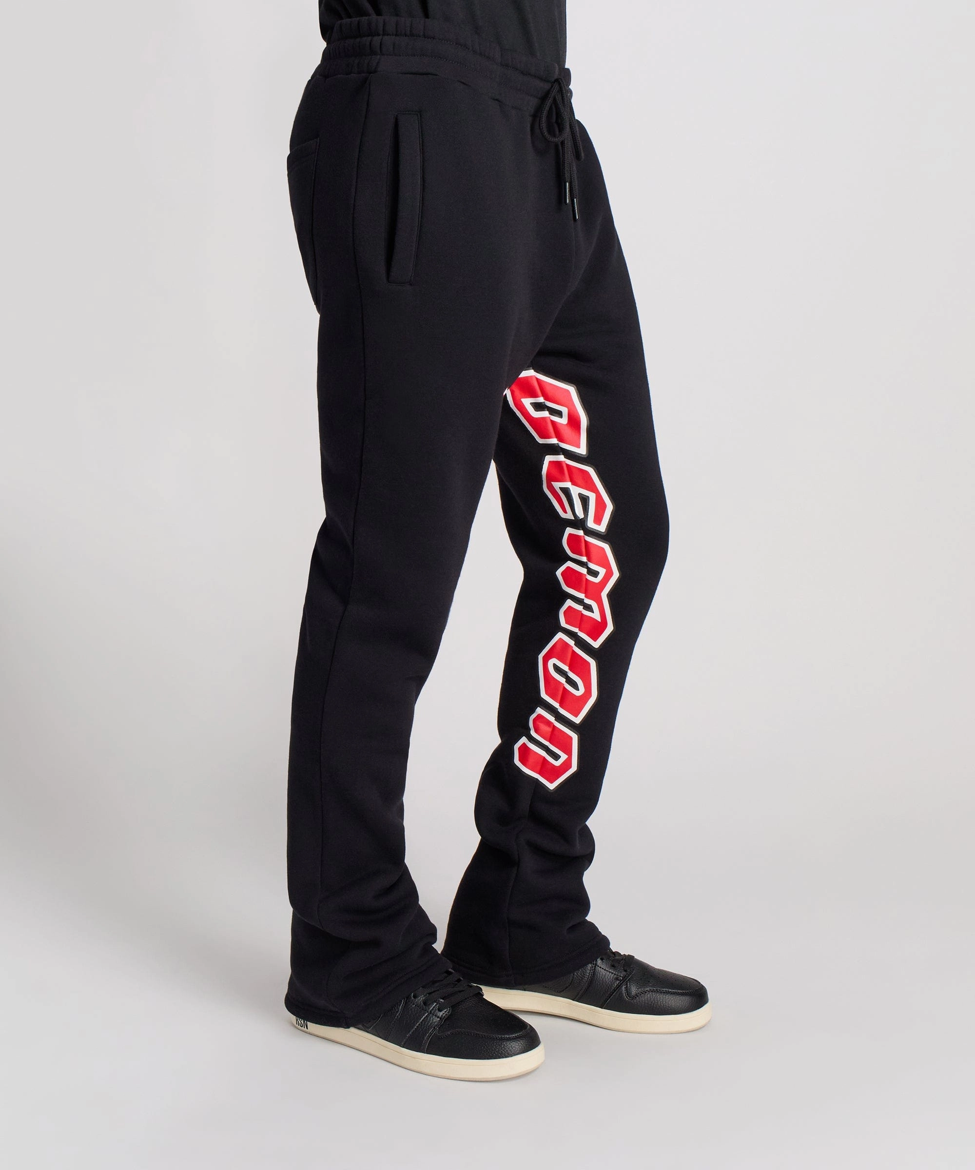 Dodge Demon Flare Sweatpants - Black Stain Resistant