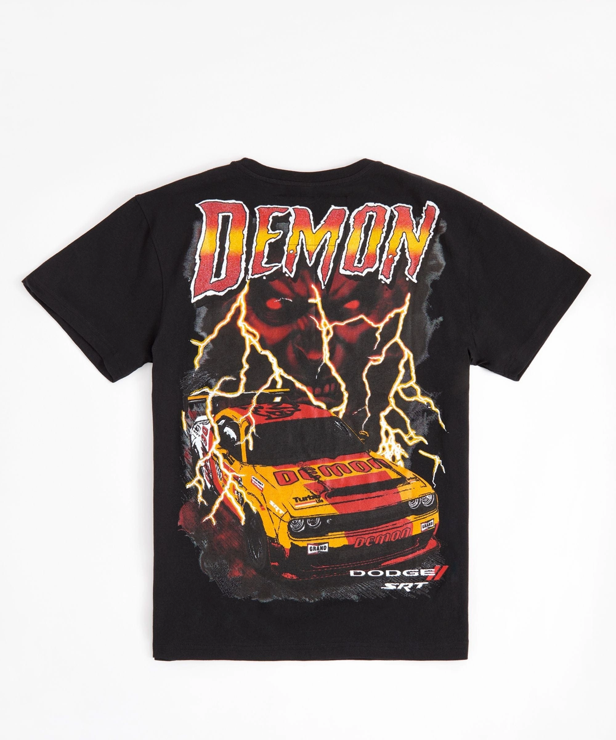 AthleisureReady Dodge Demon Thunder Short Sleeve Tee - Black