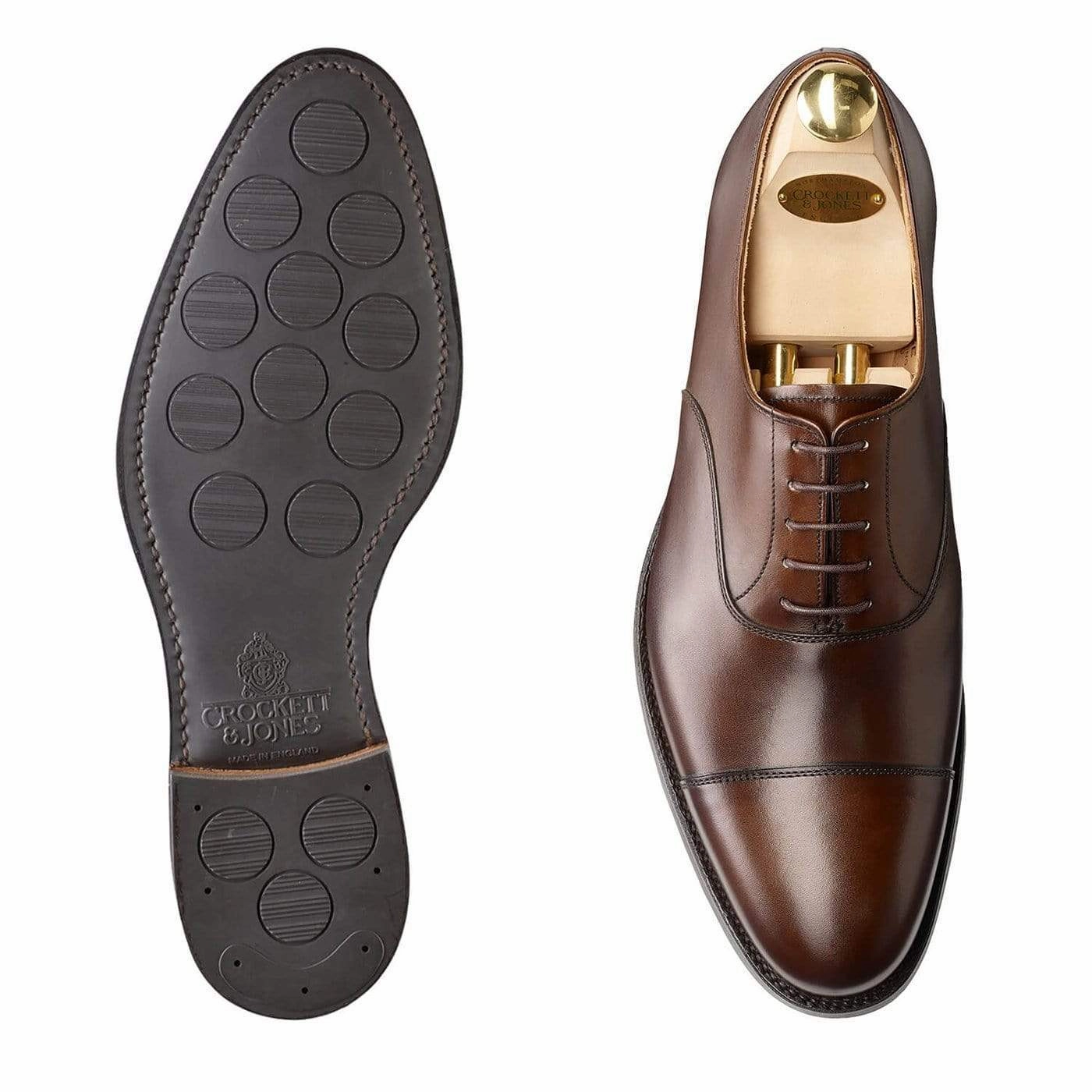Simple Fit Style Leather Step Style Dorset 2 Dark Brown Burnished Calf