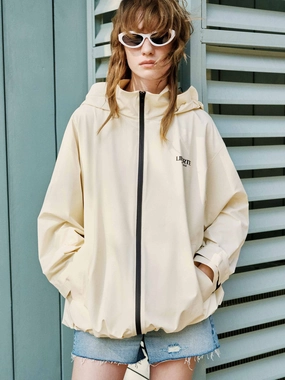 LightweightInsulation Loose Hooded Jacket