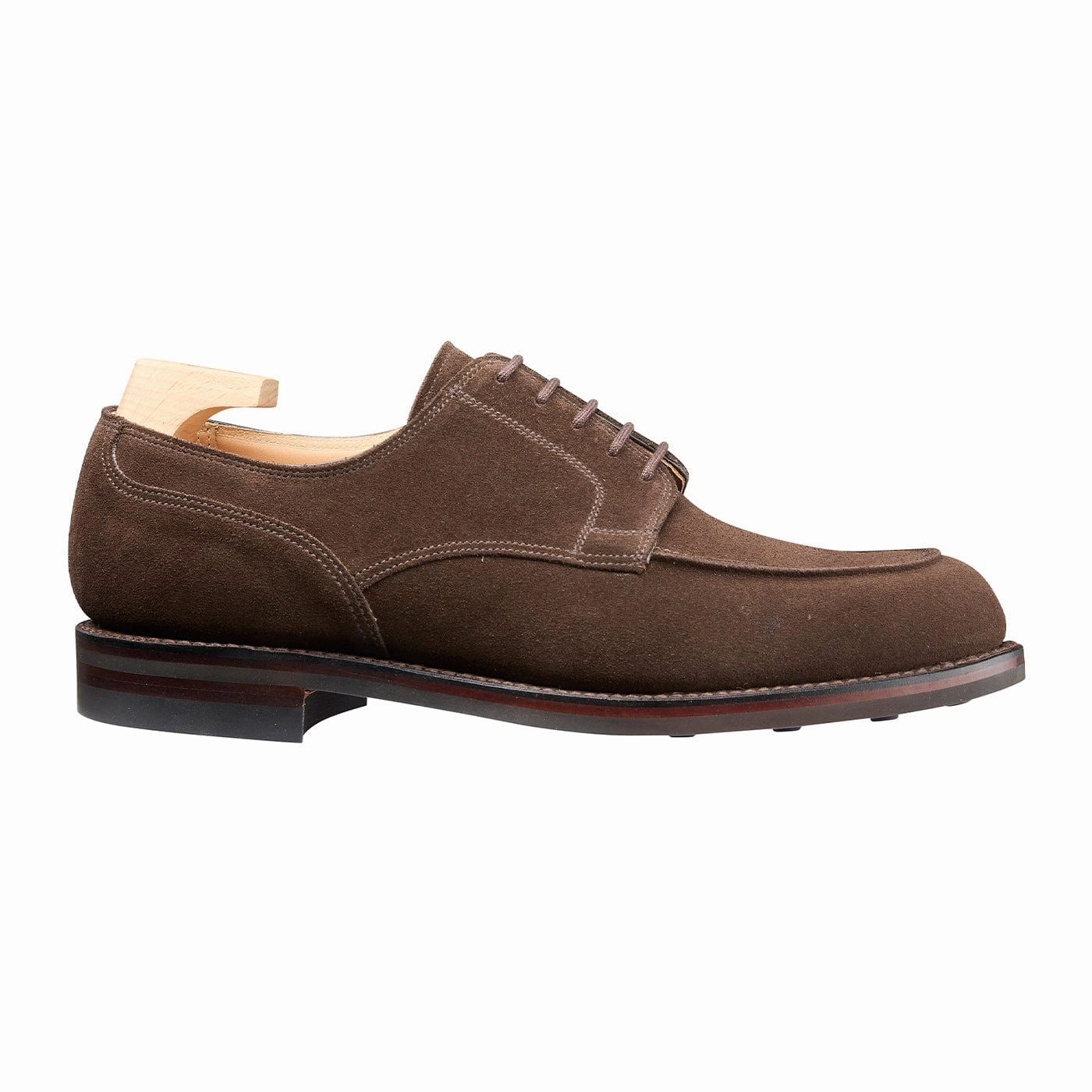 Dover Dark Brown Suede Professional Mood