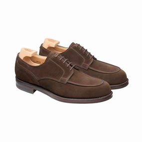 Dover Dark Brown Suede Smooth City Style