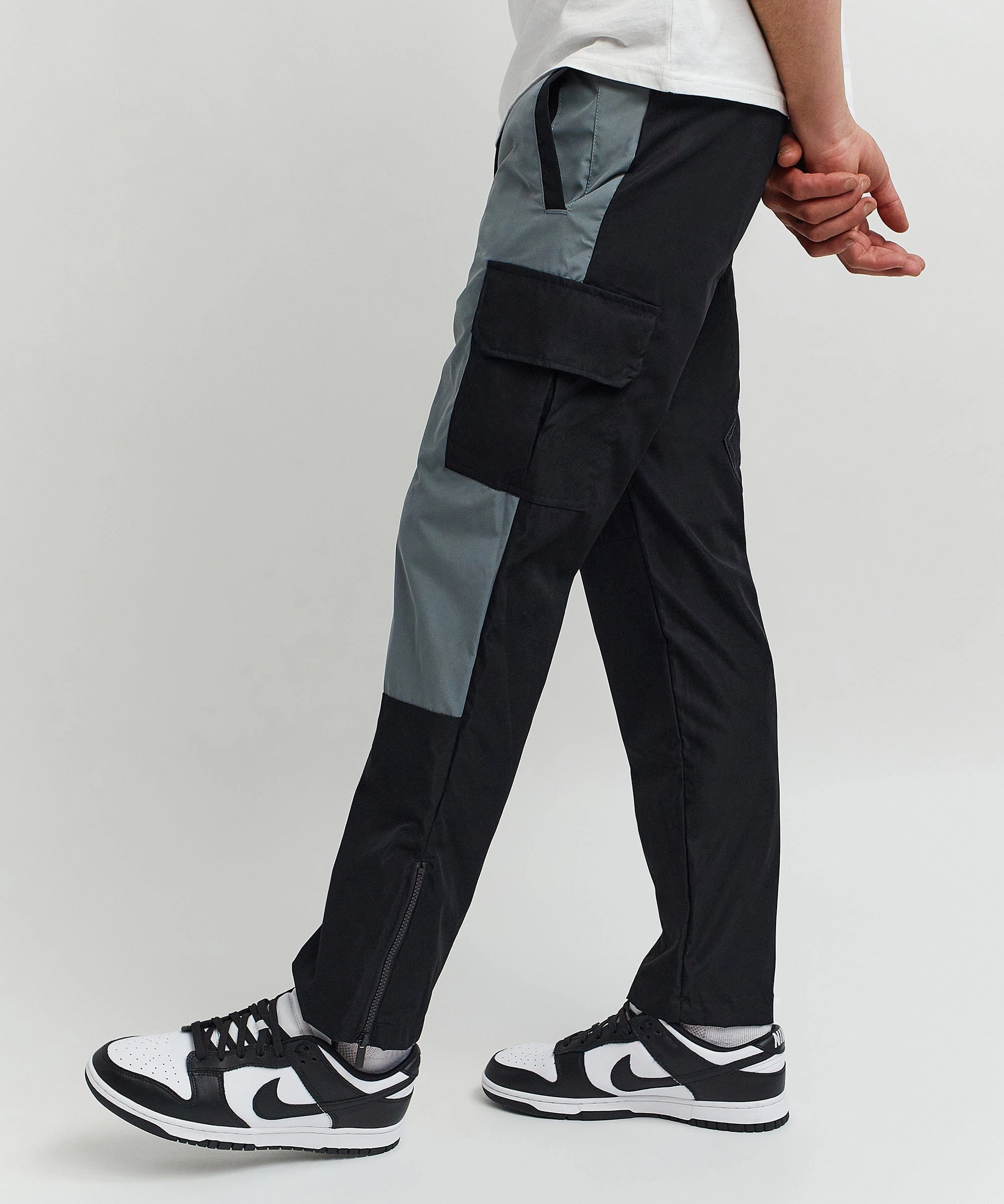 Riffraff Nylon Multi Pocket Cargo Pants VersatileLayering