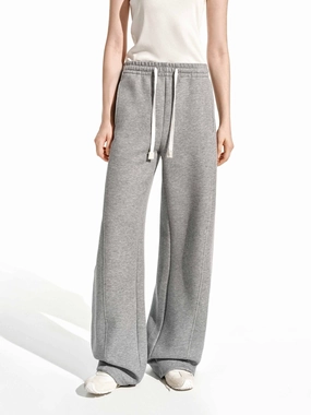 Drawstring Barrel Leg Pants LowProfileWaistband