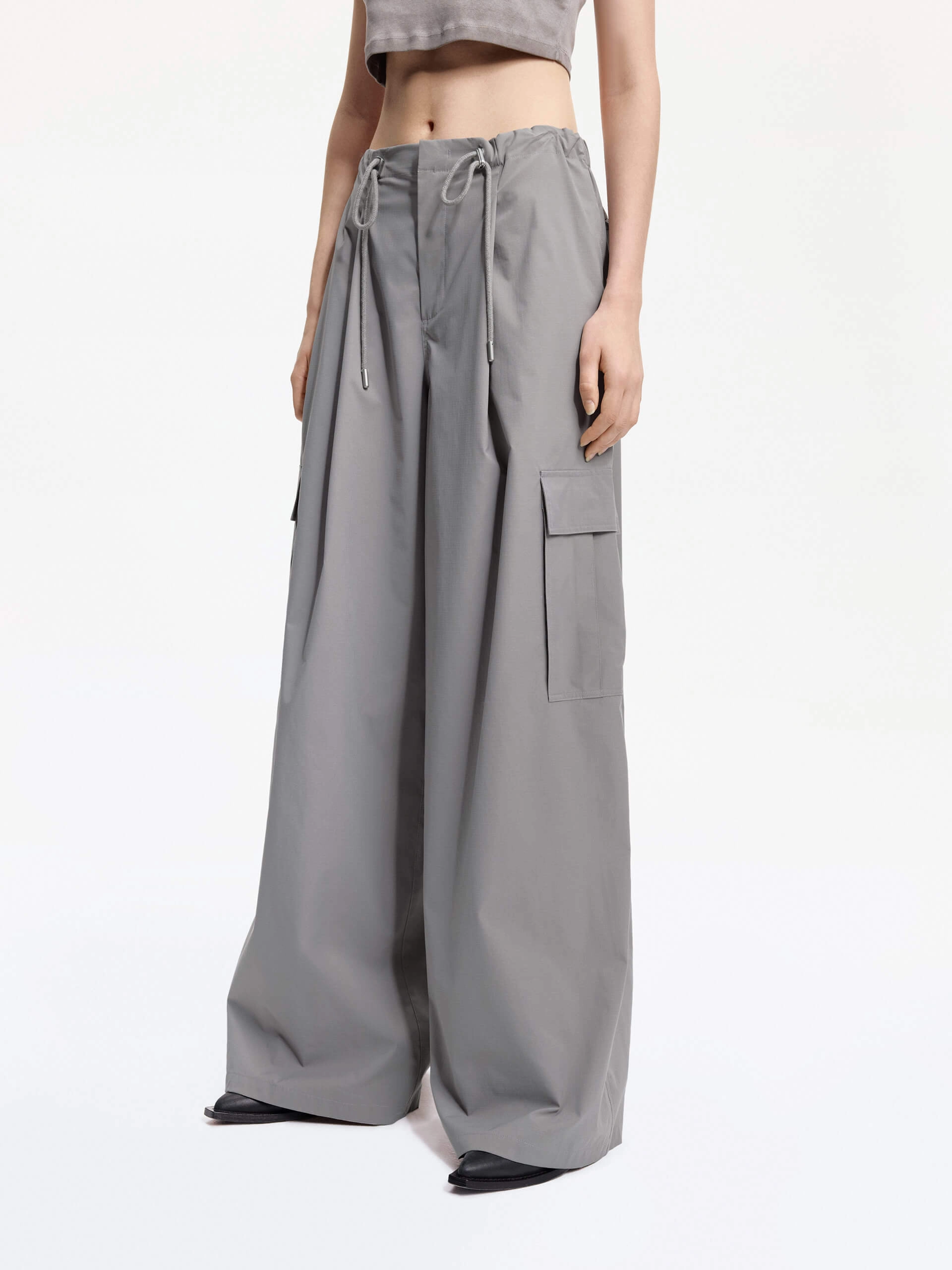 Drawstring Detail Cargo Pants Weekend Adventure