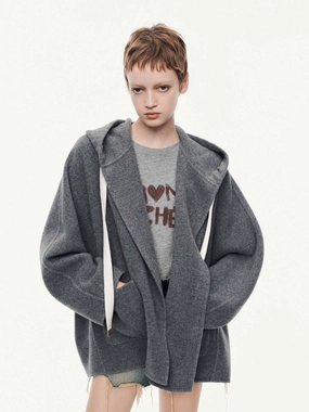 All Season Fit Crisp Weather Fit Drawstring Detail Wool Coat