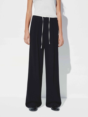 Drawstring Straight Trousers Ultimate Wear