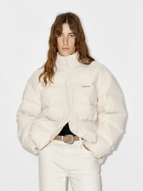 Drawstring Waist Down Jacket Stylish Basics Anti Pill Surface