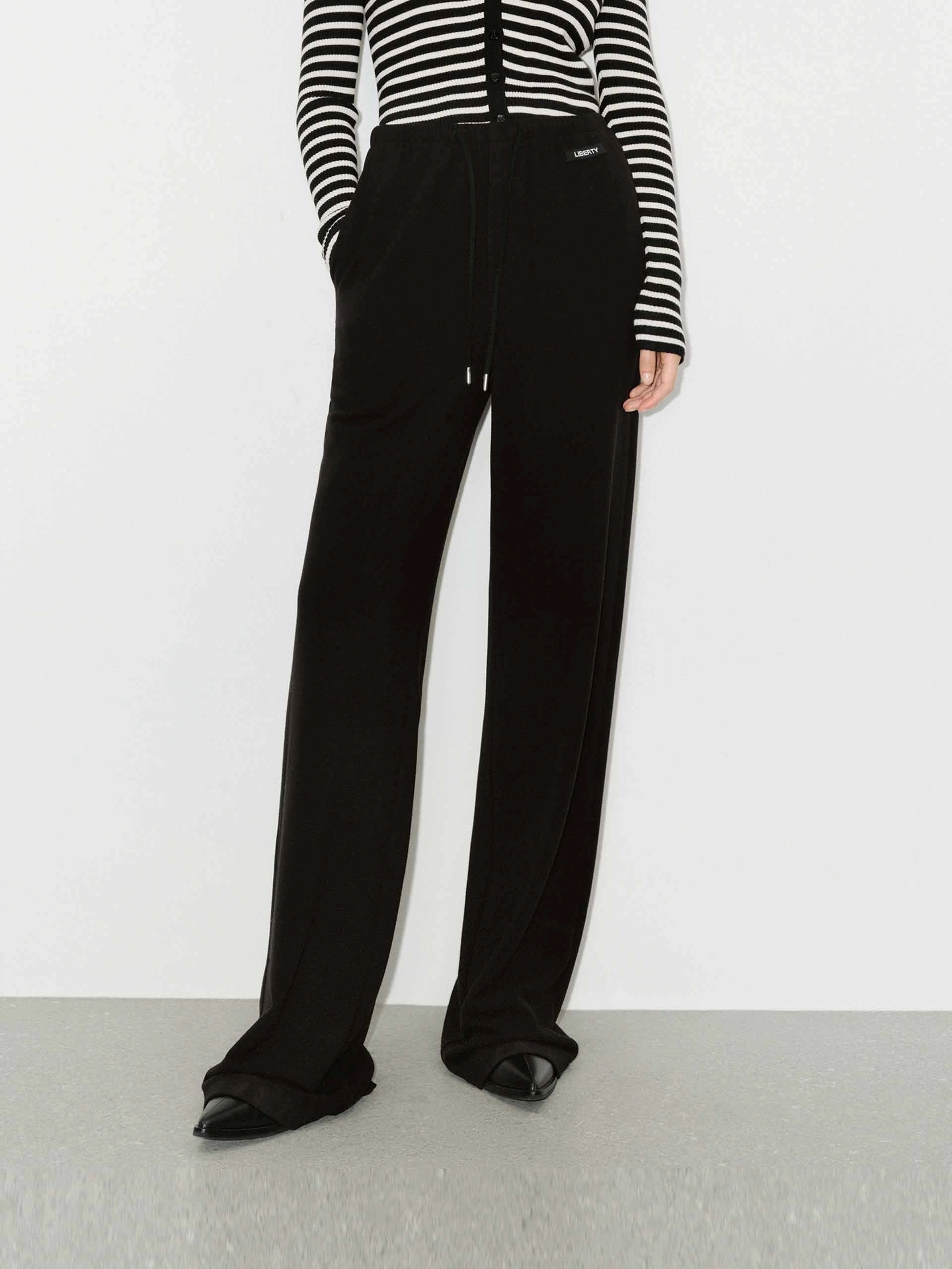 Drawstring Waist Loose Pants Compact Storage