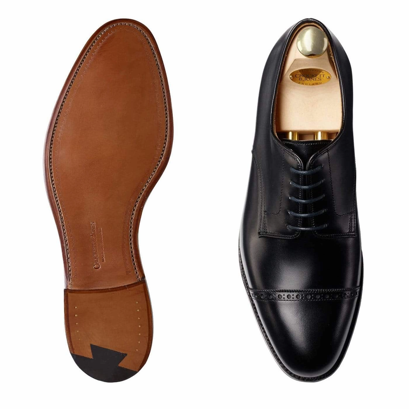 Draycott 2 Black Calf Function Meets Style