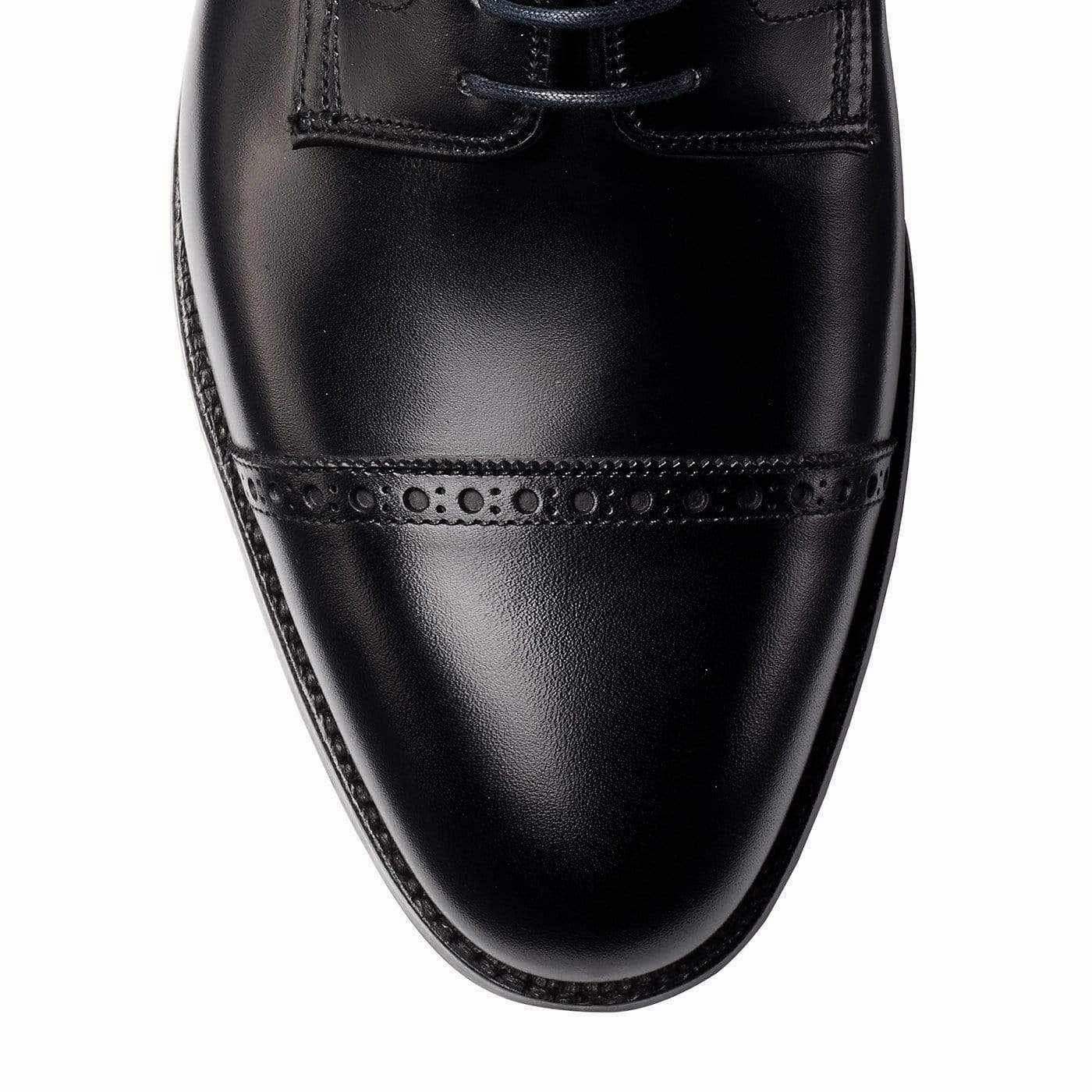 Draycott 2 Black Calf High Quality Leather Tailored Fit