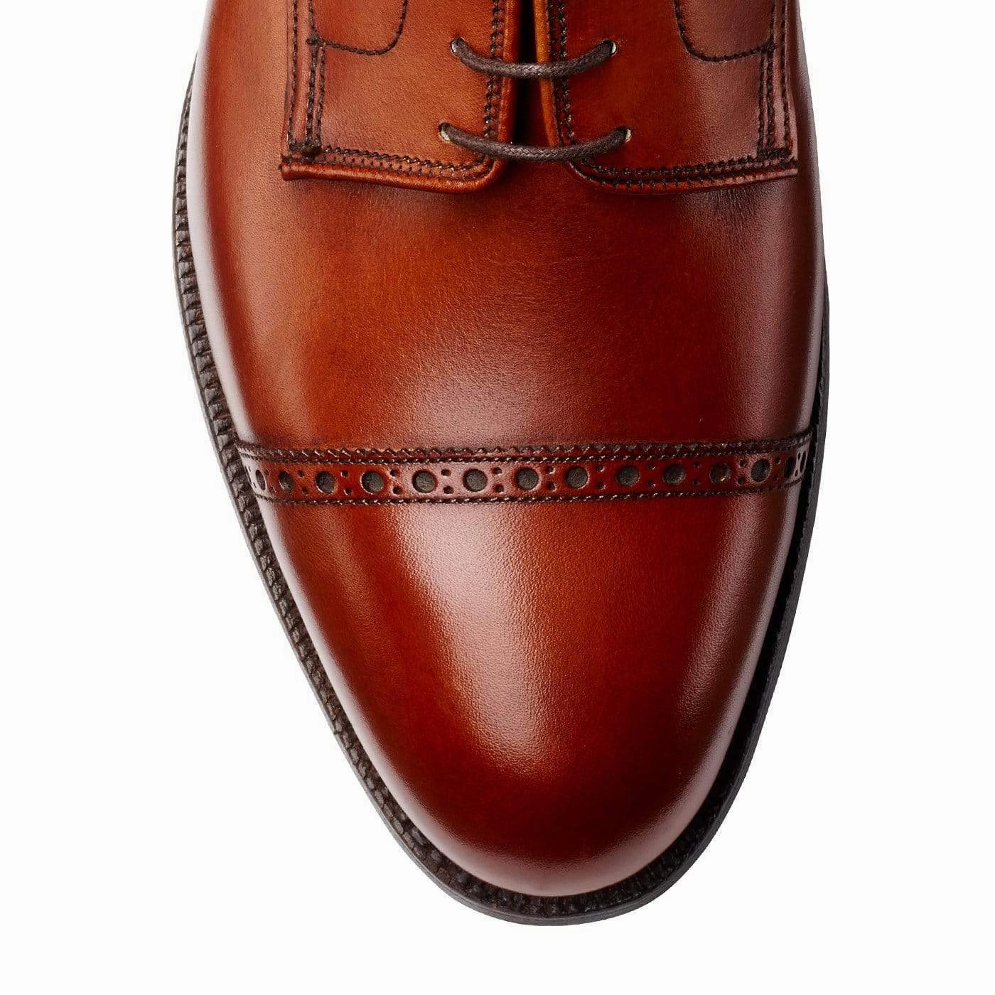 Heritage Style Rugged Look Draycott 2 Chestnut Burnished Calf