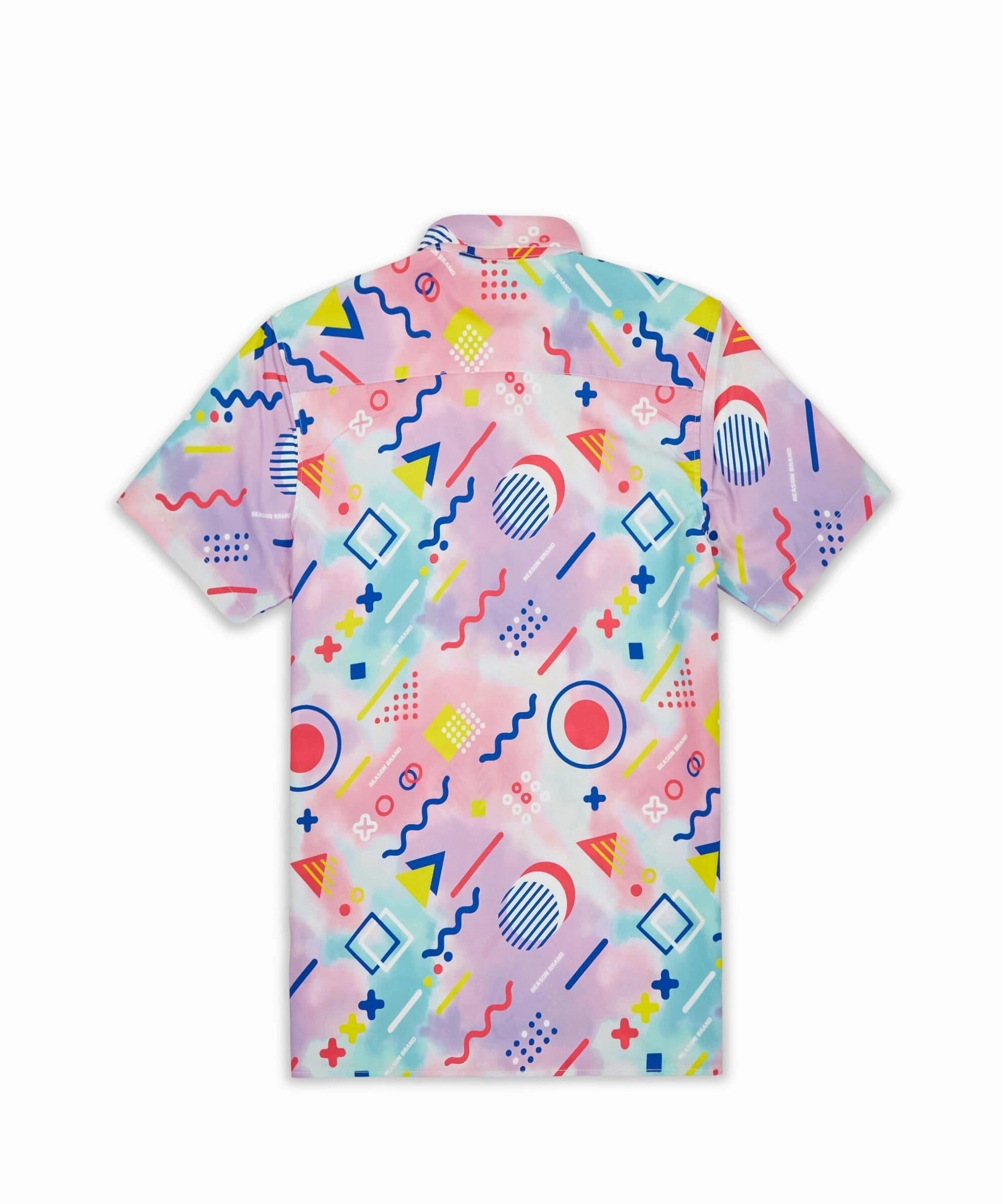 ConvertibleSleeves Lightweight Drift Allover Print Short Sleeve Shirt