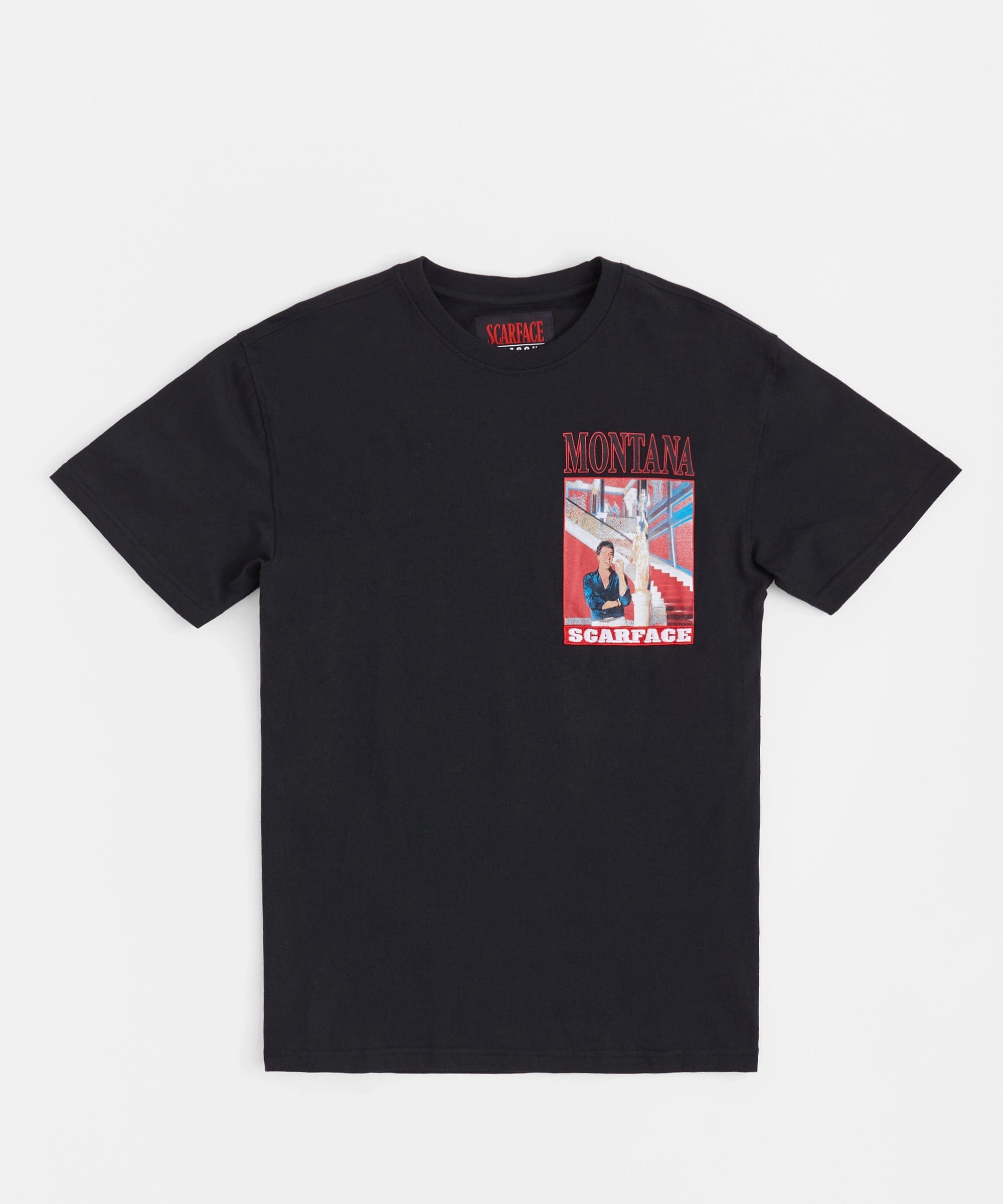 Versatile Shirt Scarface Montana Short Sleeve Tee - Black