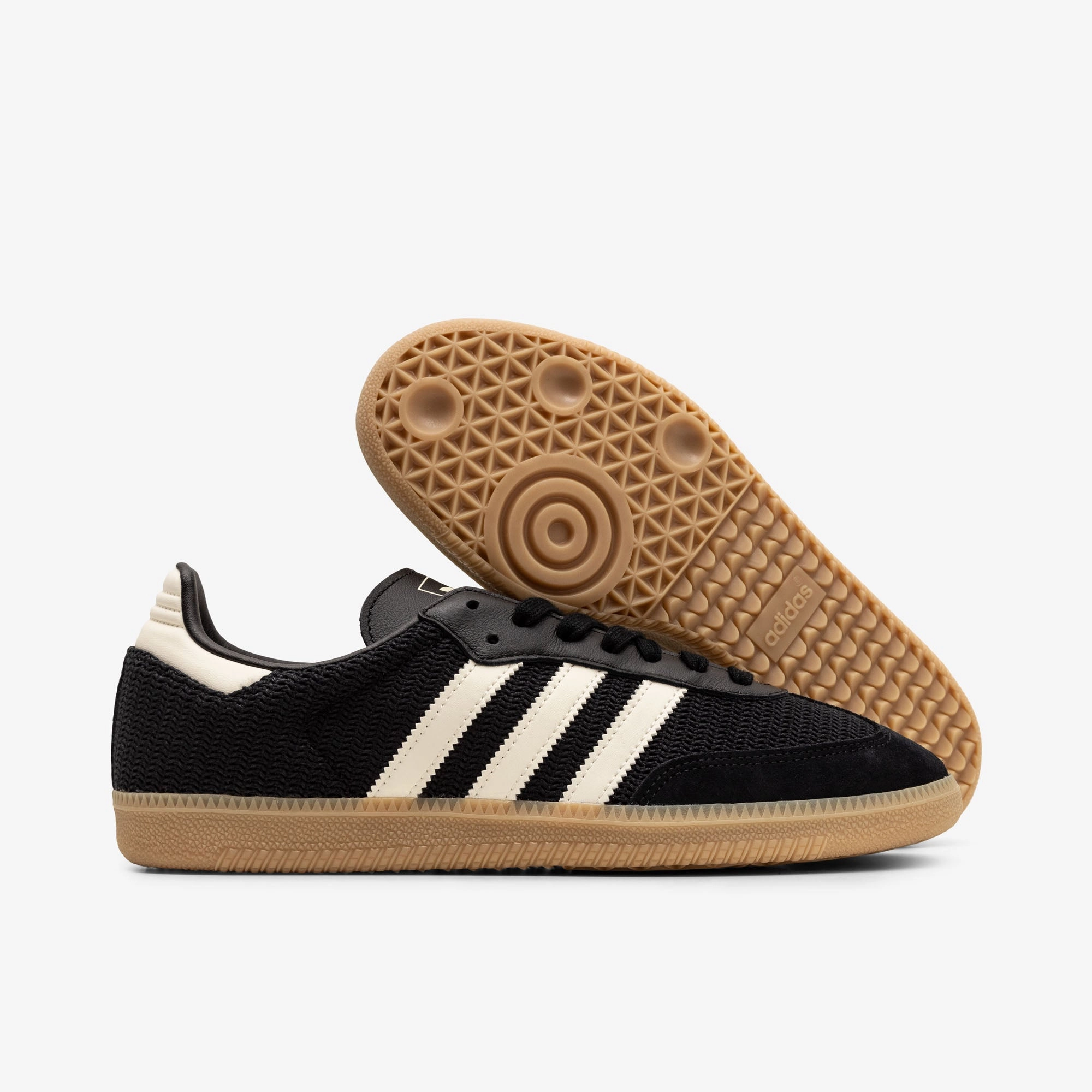adidas Originals Samba OG Core Black / Cream White - Magic Beige Multi Layer Cushion Ultra Lightweight Design