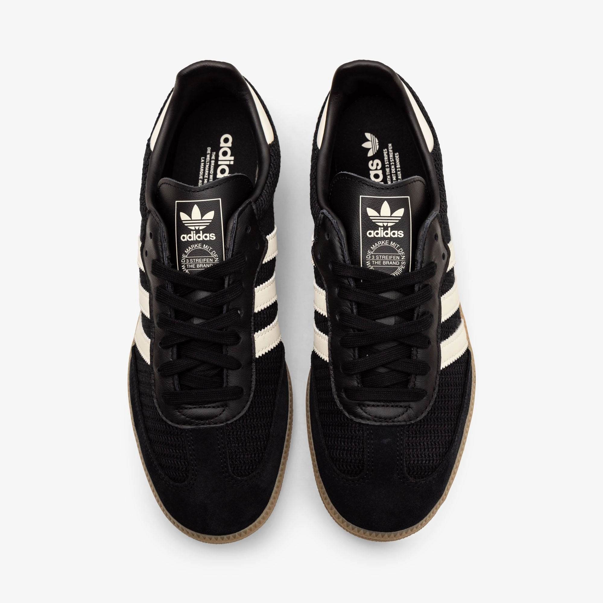 adidas Originals Samba OG Core Black / Cream White - Magic Beige Fitted touch Structured chic