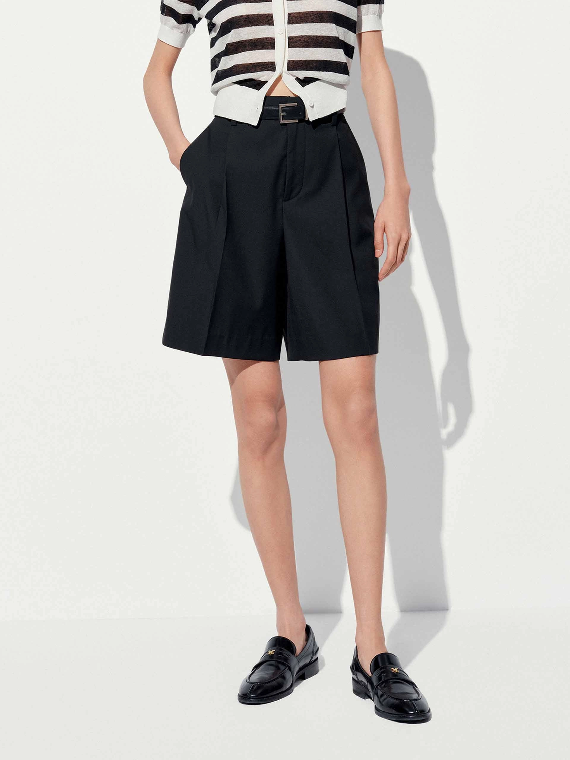 Smart Stretch Tailored Bermuda Shorts