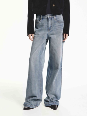 Everyday Confidence Drawstring Detail Straight Jeans