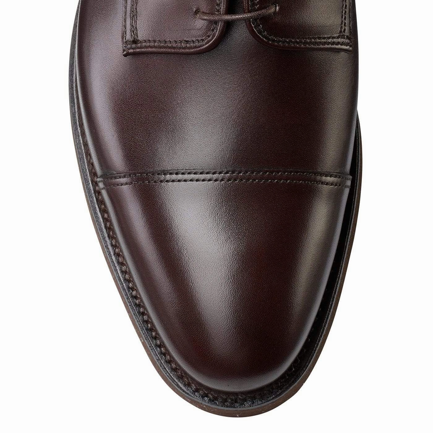 Bradford Coffee Burnished Calf Formal Elegance Breathable Core