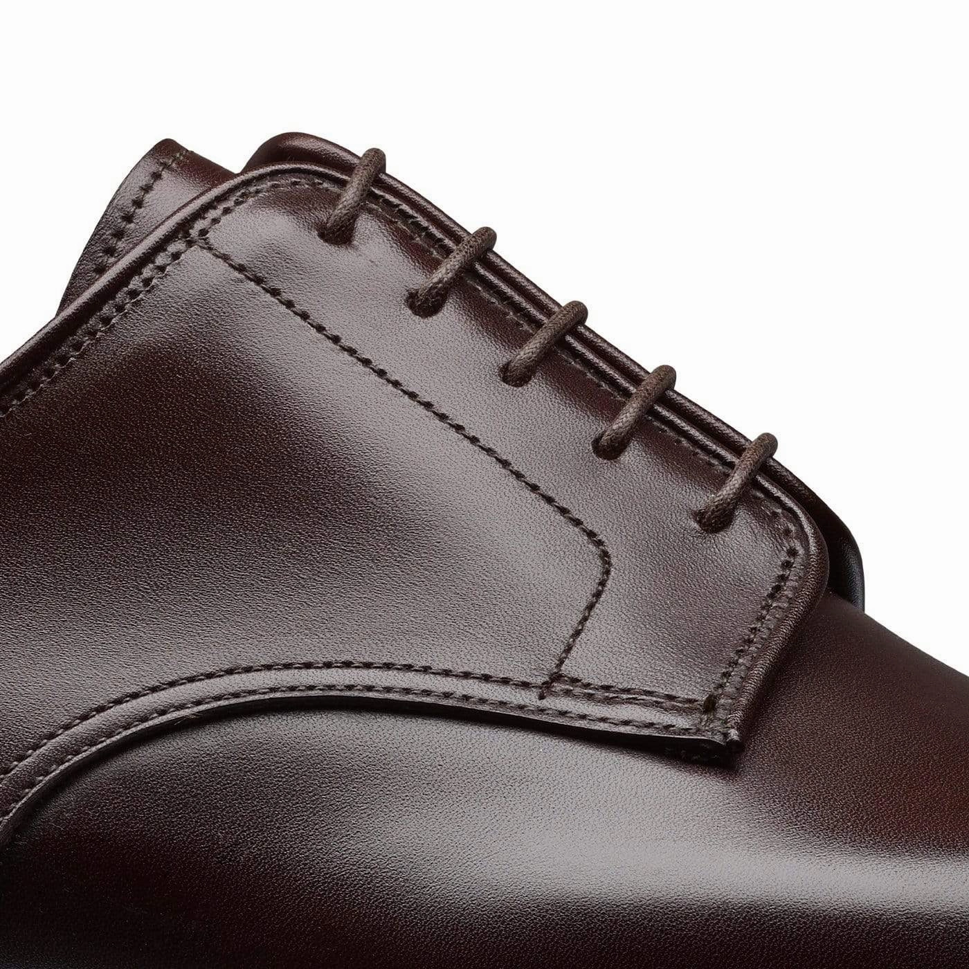 Sleek Slim Edge Classic Formal Bradford Coffee Burnished Calf