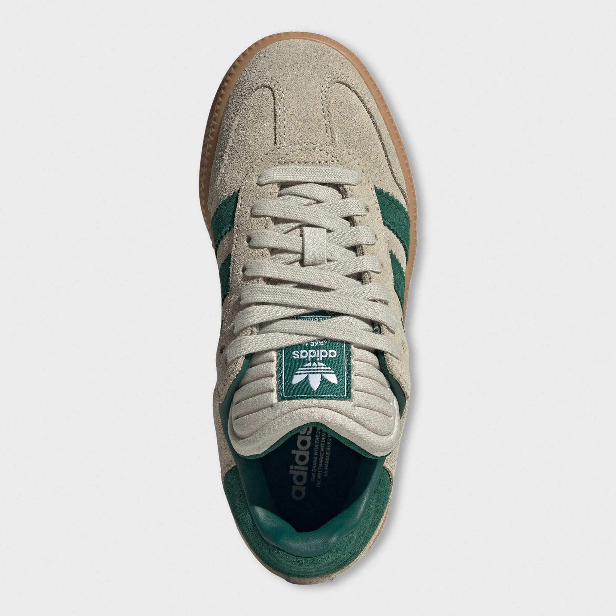 adidas Juniors' Samba XLG Tan / Green Easy traction Soft Traction