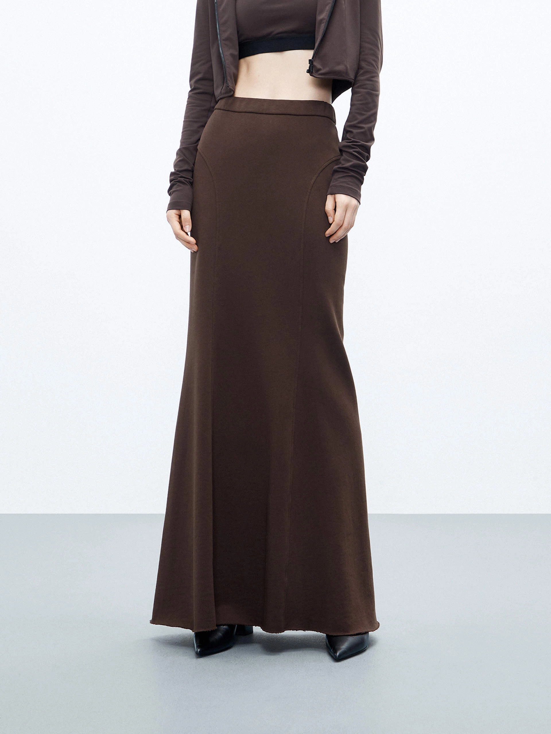 Maxi Mermaid Skirt Smart Design Quick Motion