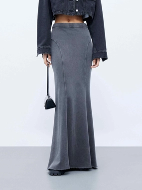 Durable Seams Maxi Mermaid Skirt