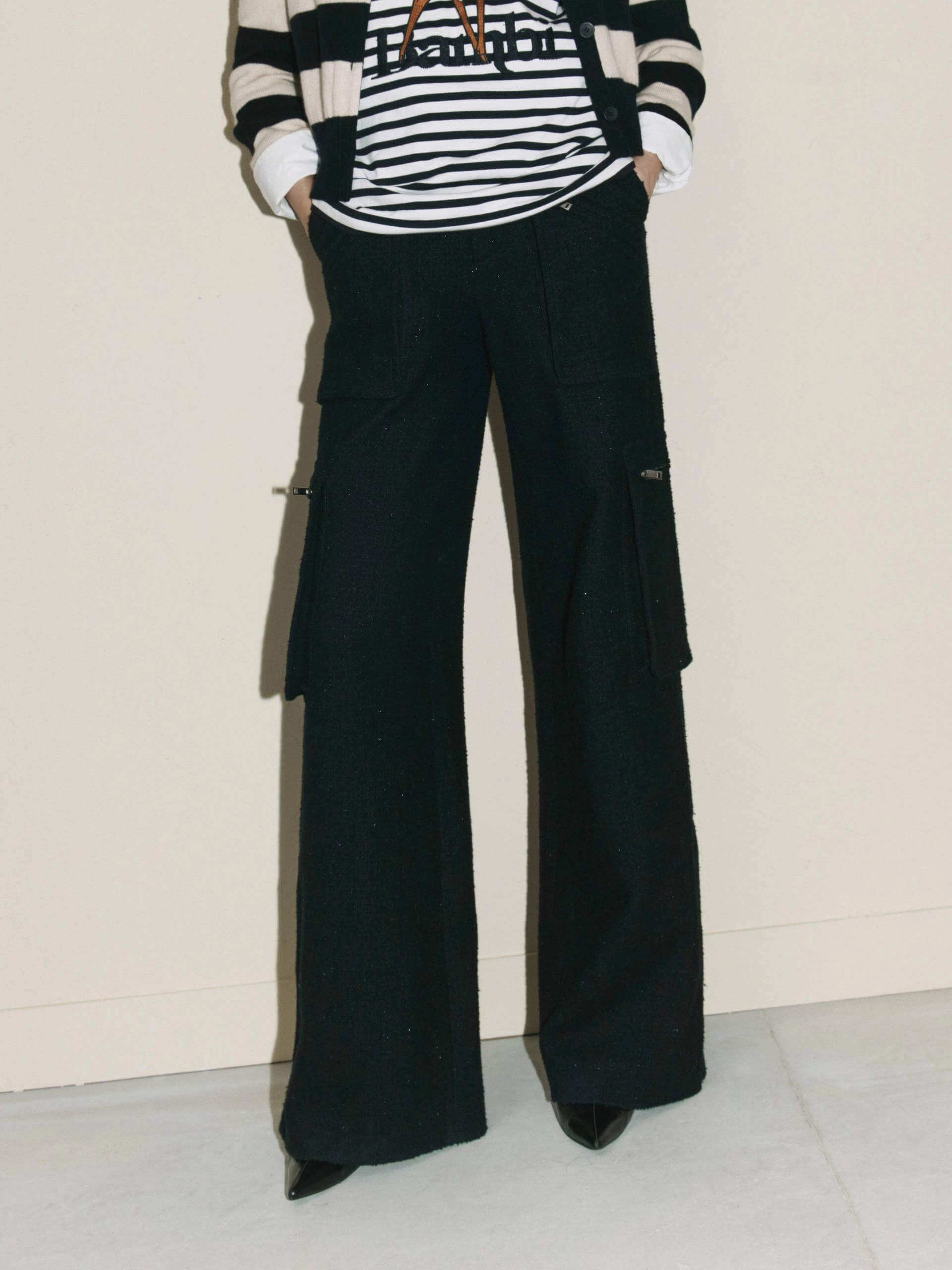 Breathable mesh Include Wool Cargo Pants
