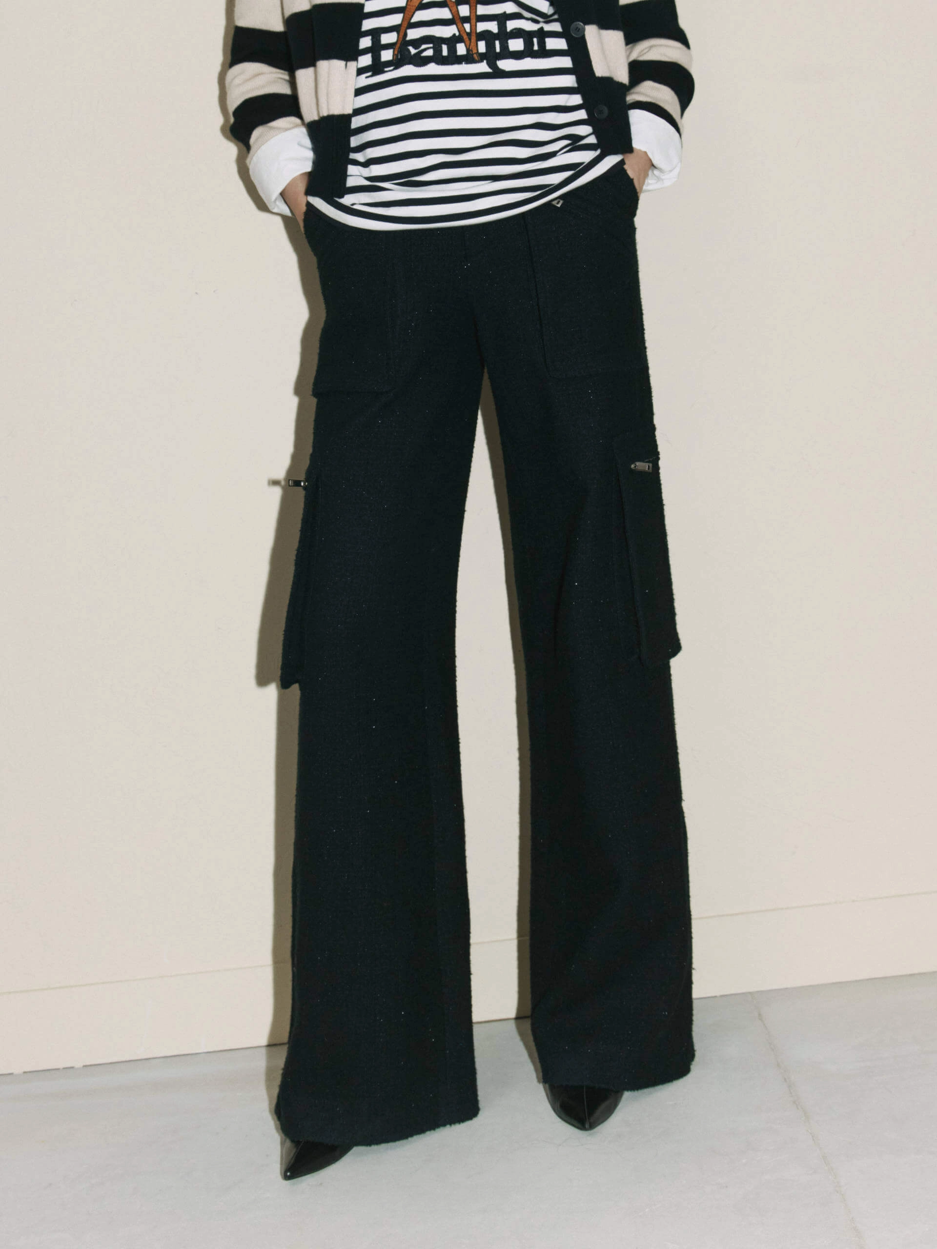 Street Comfort Soft Wear Include Wool Cargo Pants