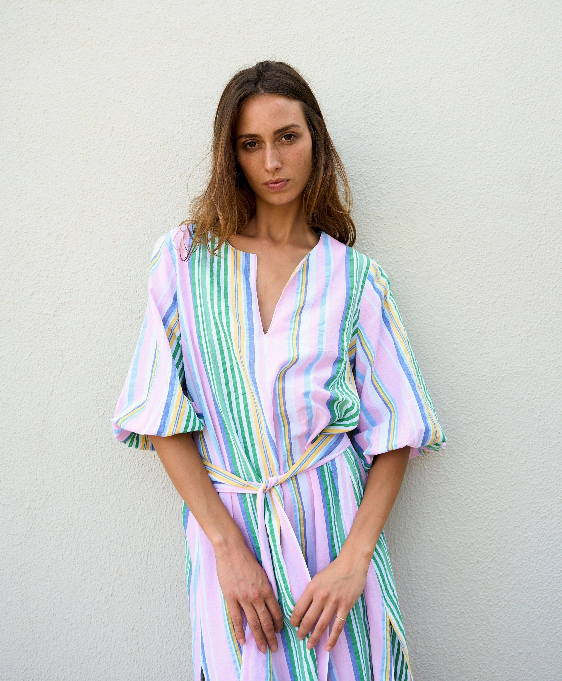 Comfy Look Striped Kaftan