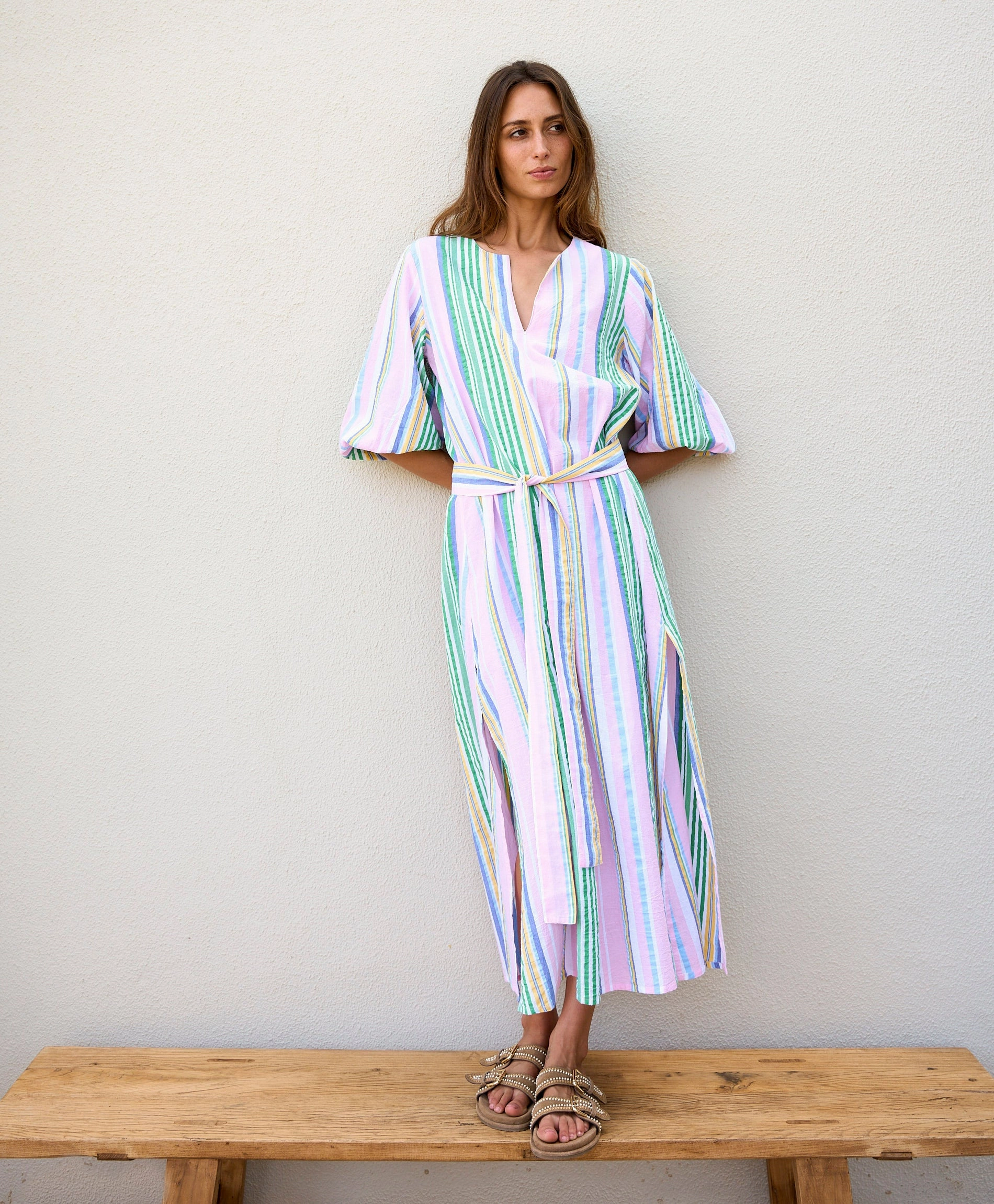 Striped Kaftan Subtle design