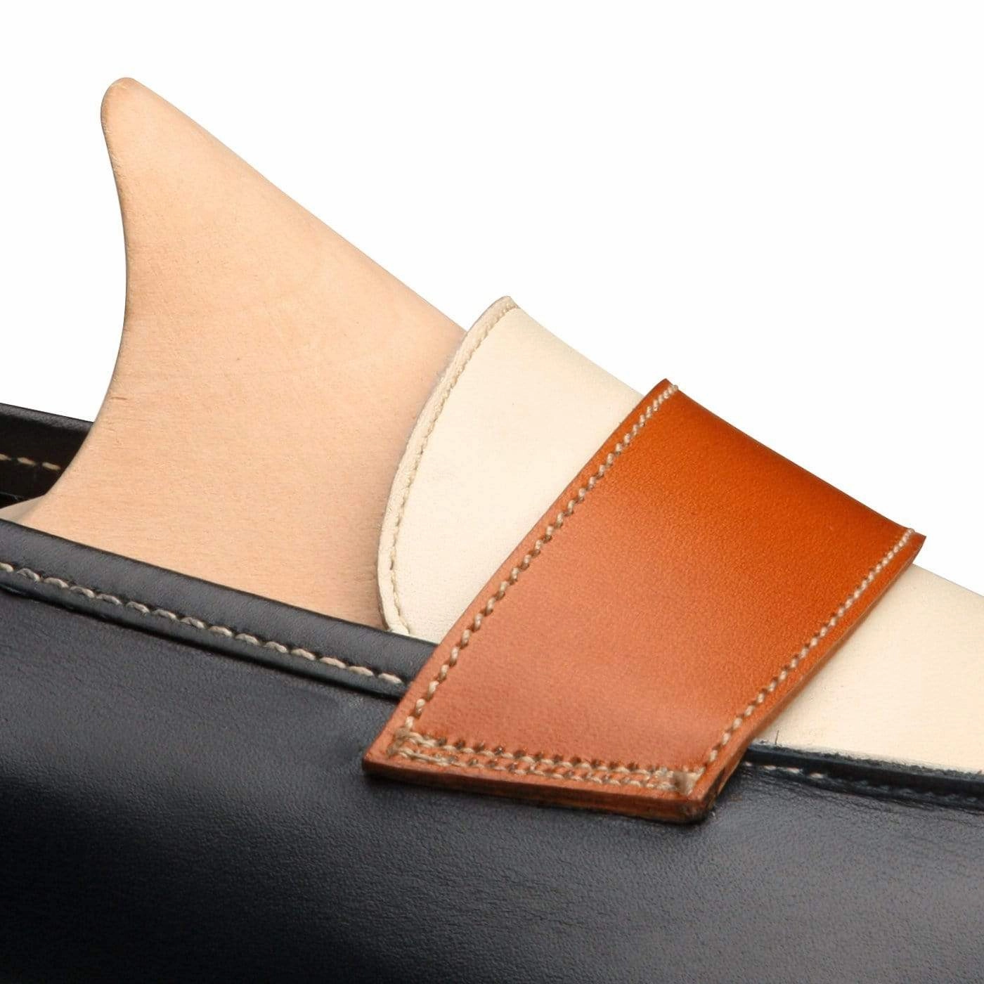 Clare Navy, Ivory & Tan Burnished Calf Family Out Move Free