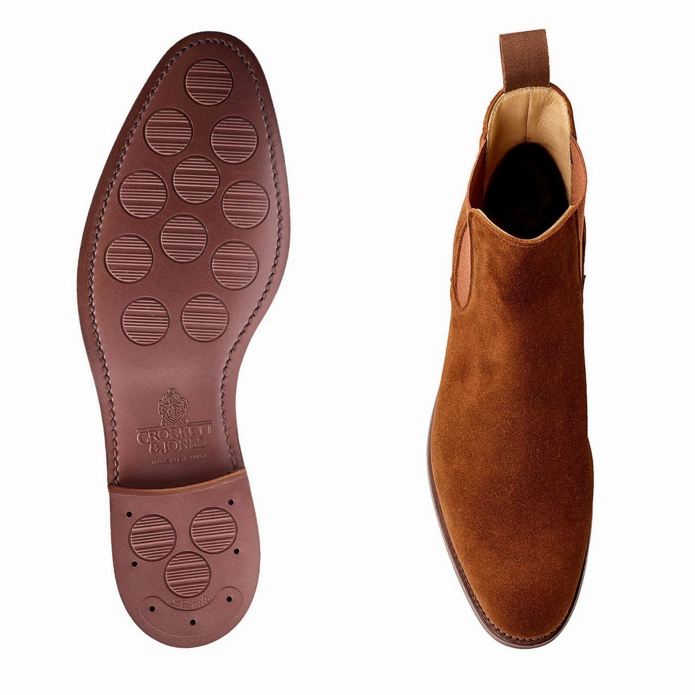 Road Trip Thermal Lining Bonnie Polo Brown Calf Suede