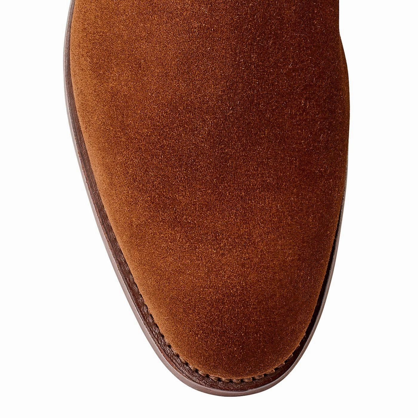 High-Top Style Bonnie Polo Brown Calf Suede