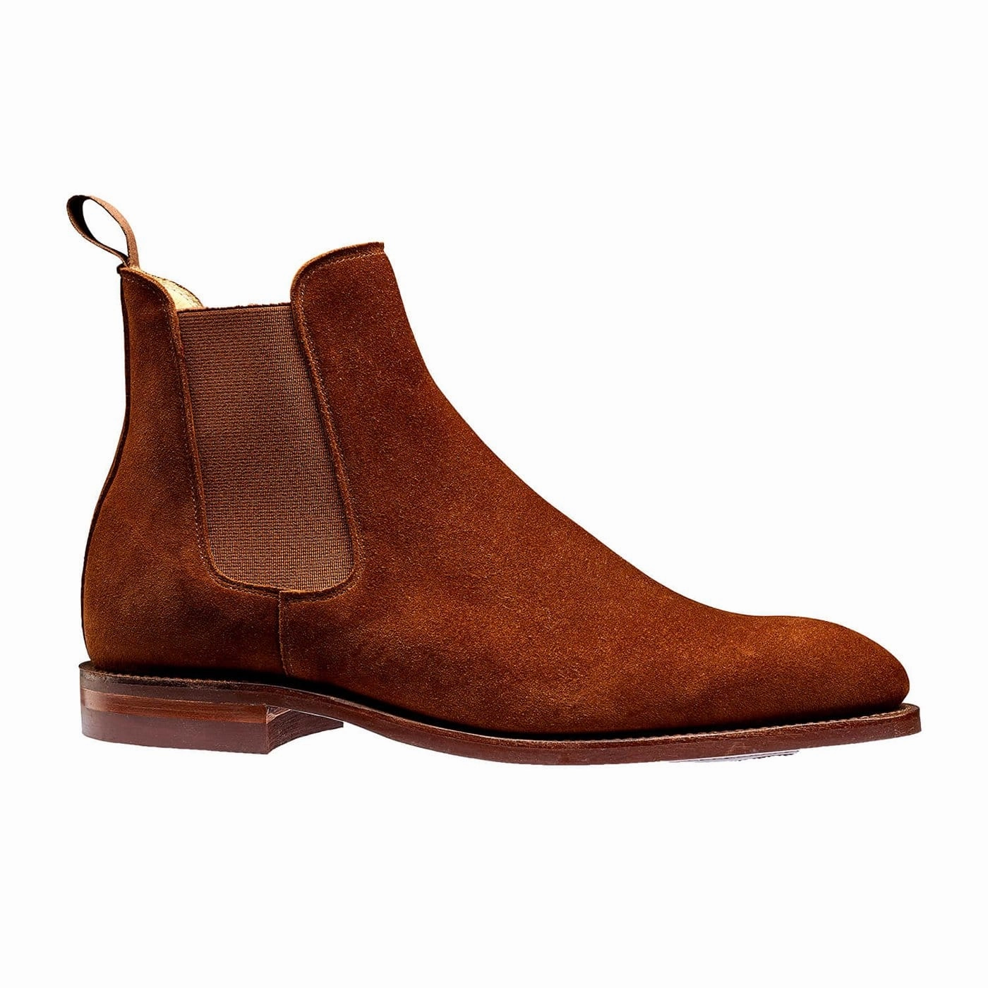 Farm Life Rough Ground Bonnie Polo Brown Calf Suede