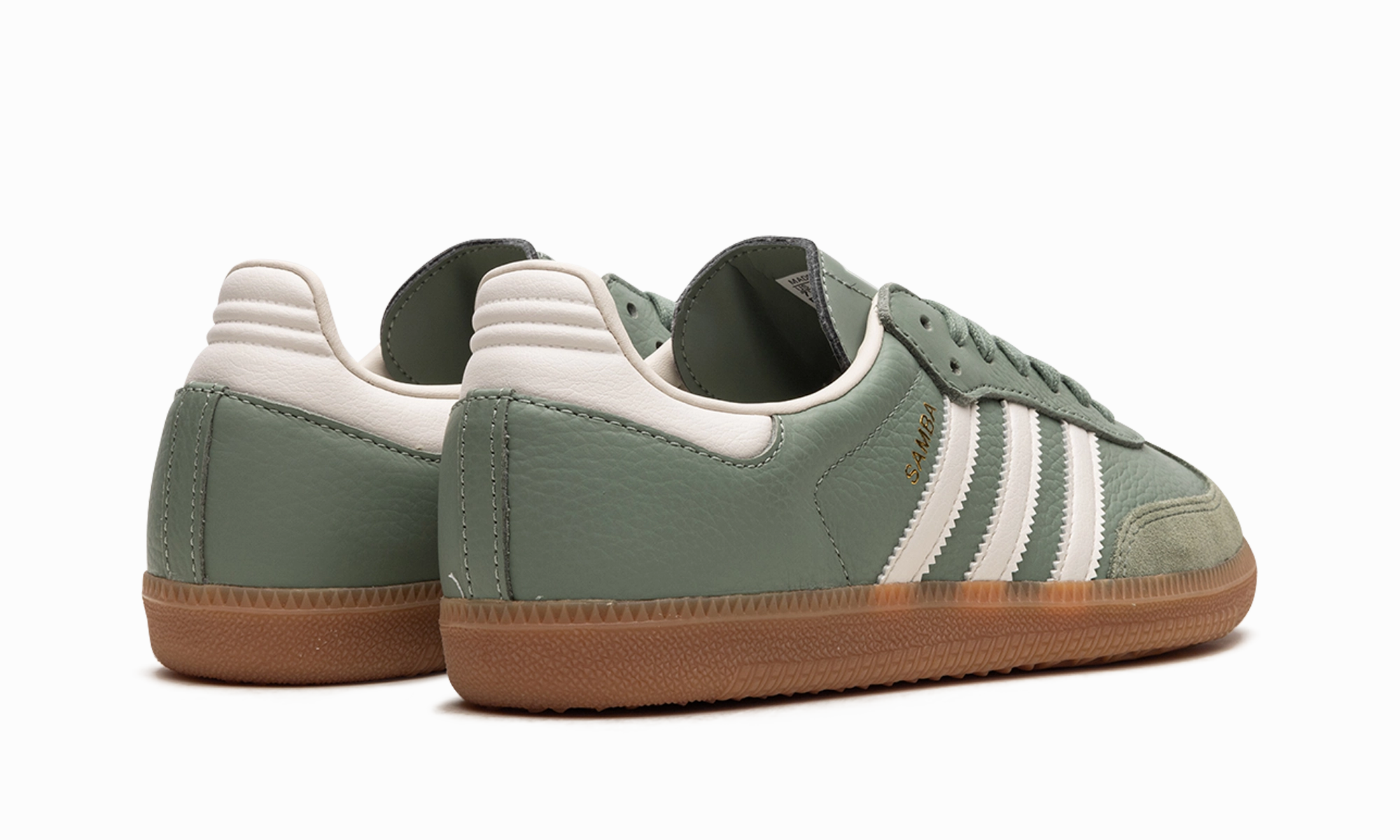 Easy Walking Flat Finish SAMBA OG WMNS "Green/White"