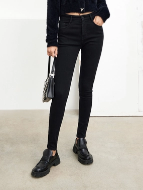 Comfy Streetwear Fan Music Event Fit For Every Day High Waist Skinny Jeans
