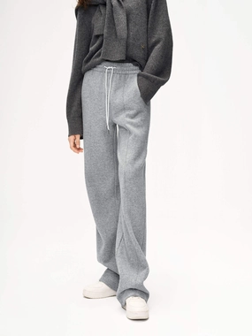 Anti Pilling Treatment Urban appeal Straight Drawstring Pants