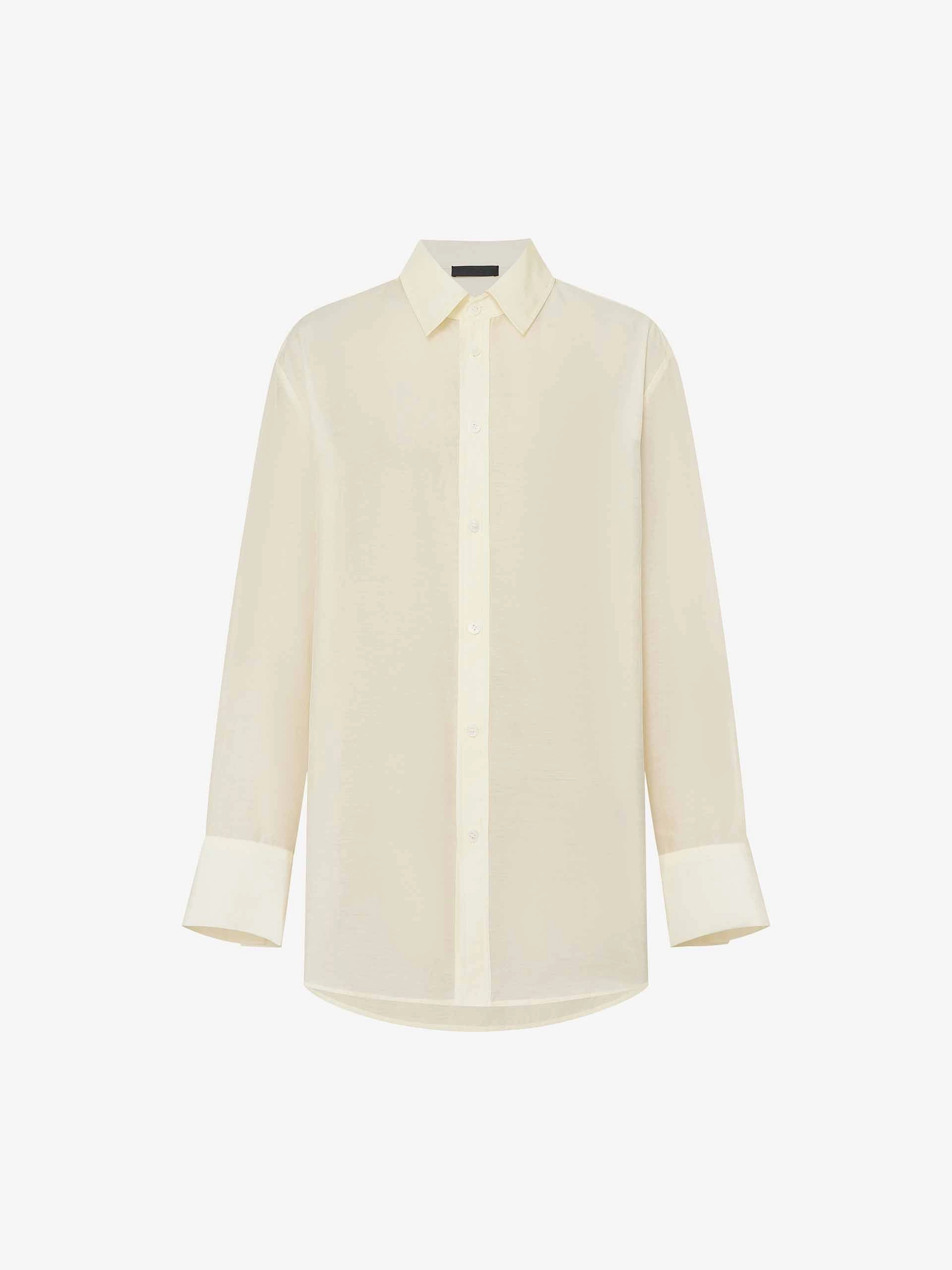 HypoallergenicFibers StretchableKnit Cotton Silk Lightweight Shirt