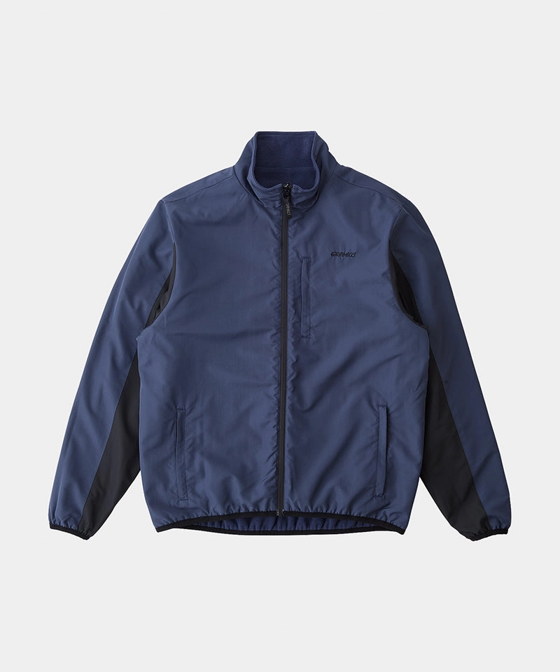 Classic Zip Up Windbreaker Inspired Fit Thermal Fleece Reversible Jacket