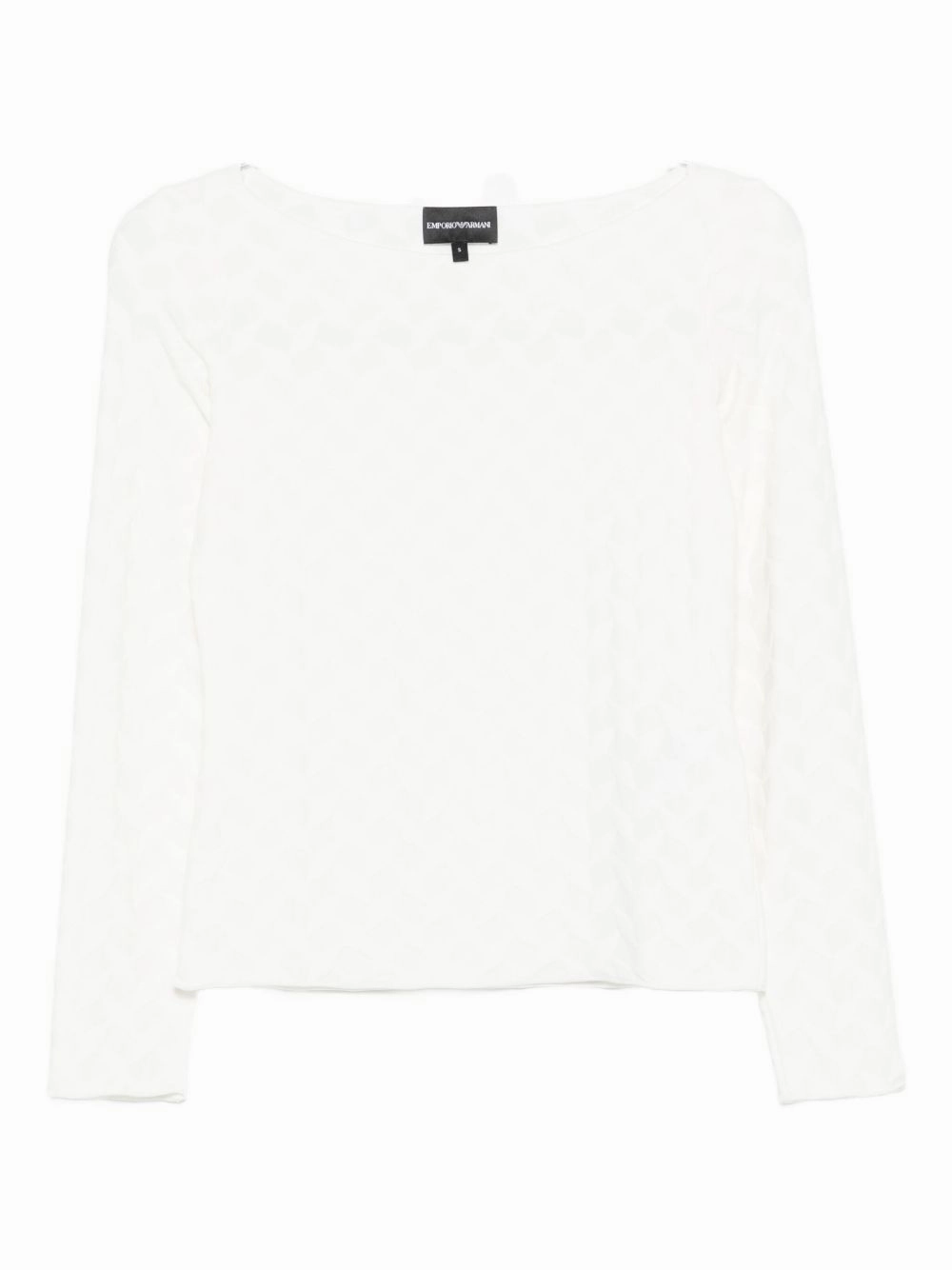 Emporio Armani Women's Sweaters Tactile Grid Knit