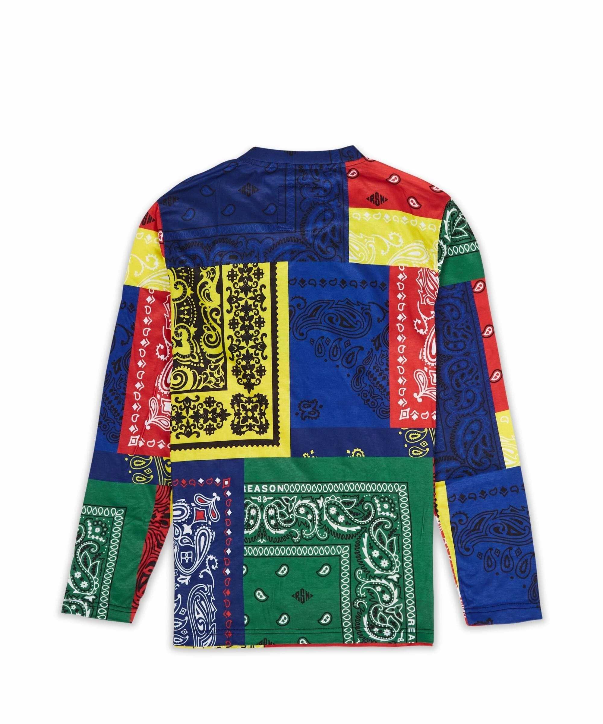 Winter Fashion Bandana Multi Color Long Sleeve Tee