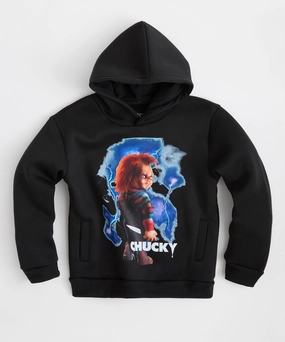 Chucky Epic Graphic Print Hoodie - Black All-Purpose Wear