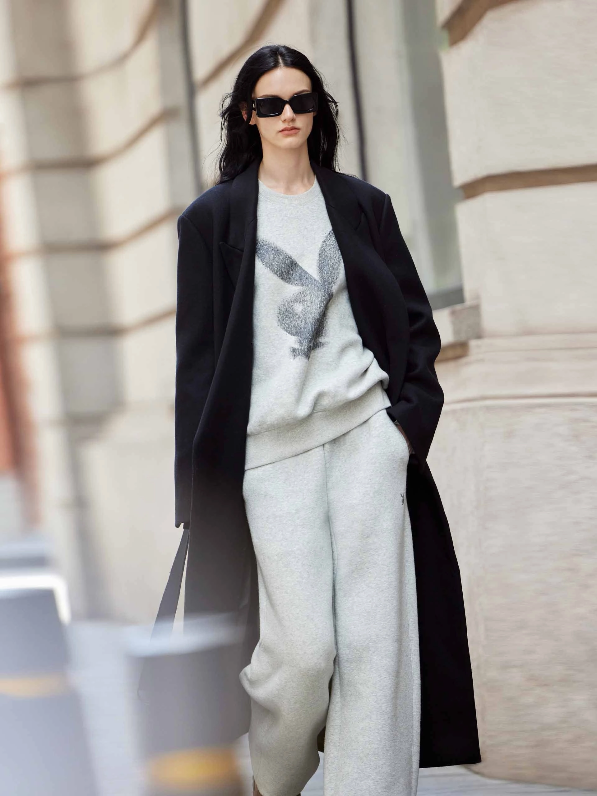 Modular Layering Dry Fast Merino Wool Long Coat